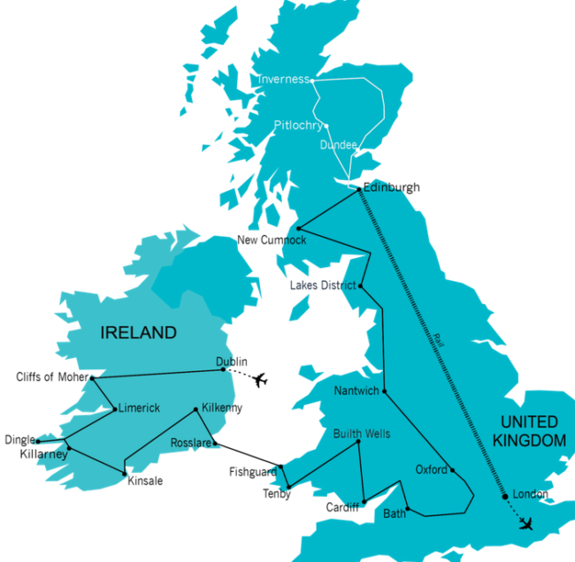 Wales Scotland England Ireland Map / What does 'Britain' mean? - A Bit ...